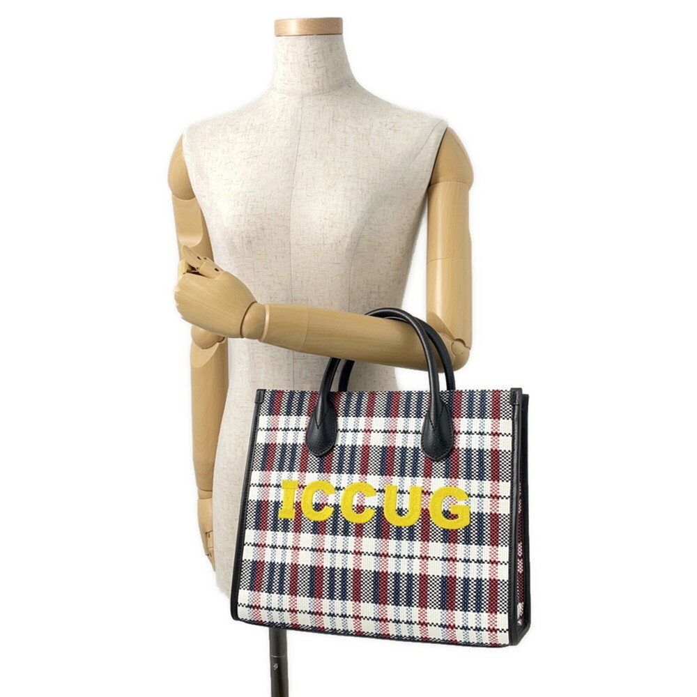 Gucci Embroidered Tote Bag 659983 GUCCI 2-Way Shoulder Check - Picture 4 of 16